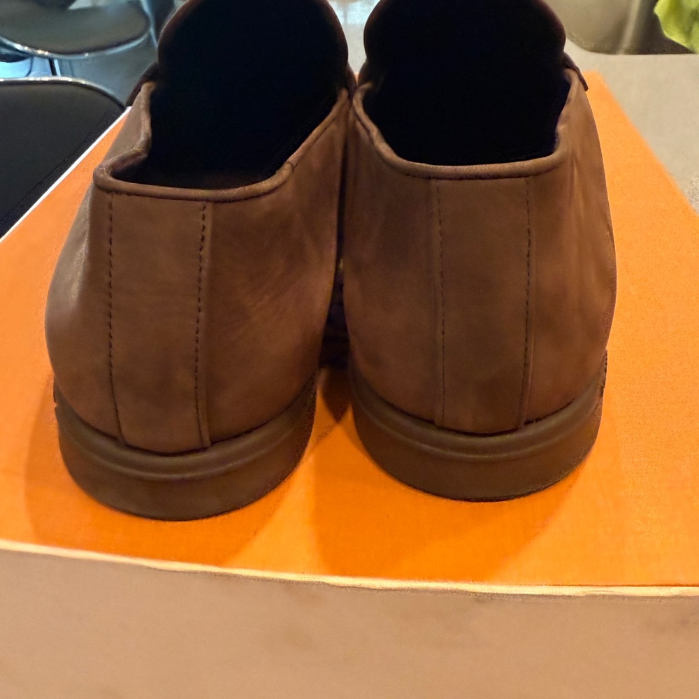 Louis Vuitton Men's Chocolate Brown Loafers - Picture 3 of 5